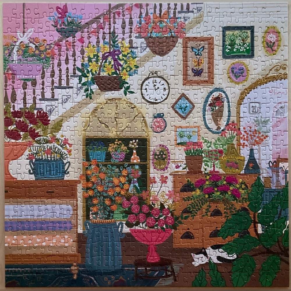 Galison “Flower Shop” 500 piece puzzle - Picture 4 of 4